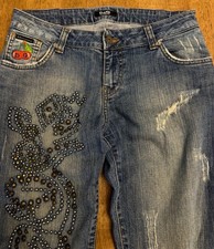 DOLCE GABBANA Vtg Distressed