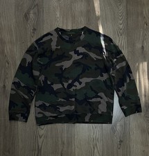 Felpa girocollo Valentino Camo