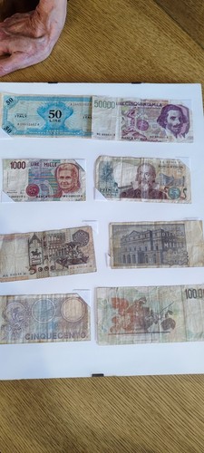 Banconote rare lire