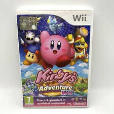 Gioco Kirby's Adventure Wii Wiiu COMPLETO Italiano ITA PAL EUR Originale
