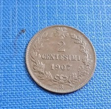 2 Centesimi 1907  SPL+