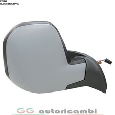 SPECCHIO PER PEUGEOT PARTNER 08-13 ELETTRICO TERMICO SONDA VERNICIABILE DESTRO