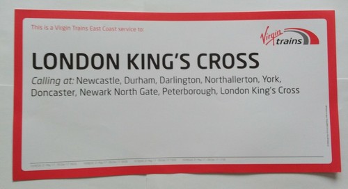 Virgin trains east coast - trains,