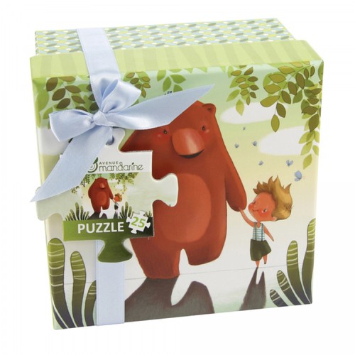 Scatola puzzle pezzi avenue - 25,