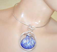 Collana donna argento platino