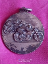 MEDAGLIA MOTOCICLISMO MOTORI GUZZI MOTO RADUNO ANNI 40/50