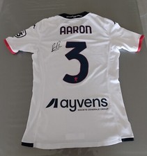 maglia gioco Genoa matchworn Aaron Martin Milan - Genoa Serie A TIM 2023/2024