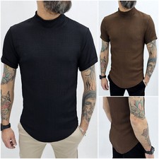 Maglia uomo mezzo collo alto