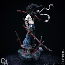 Afro samurai kit resina 1 - |, 1/5