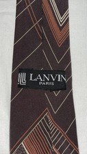 Cravatta Lanvin 100% Seta