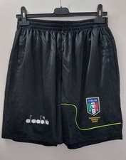 Pantaloncino da Arbitro Calcio figc AIA Diadora Nero Nuovo
