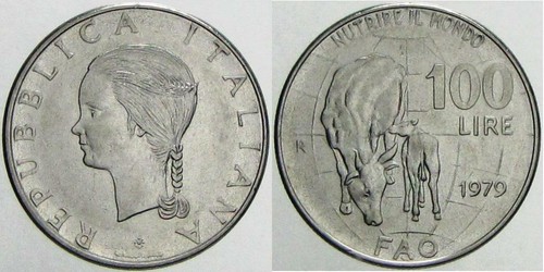 100 lire italia italien - 100, italy