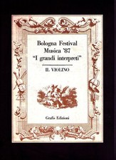 BOLOGNA FESTIVAL MUSICA '87 -