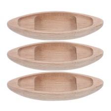 3 modelli di canoa in legno in