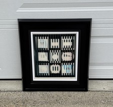 Yaacov Agam "Vertical Midnight" Signed & Numbered 75/99 Agamograph