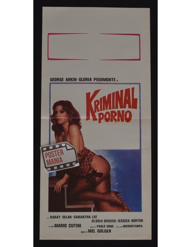 Locandina kriminal porno - kriminal,
