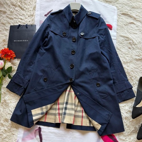 Burberry london navy trench - london,