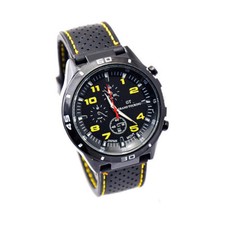 Orologio uomo analogico, da da polso al quarzo, in acciaio,sportivo gs