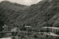 1956 RUFFINATI Val d’Aveto località di villeggiatura panorama Piacenza Cartolina