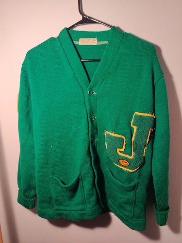 Cardigan vintage letterman - vintage,