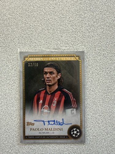 Paolo maldini topps marchi - maldini,