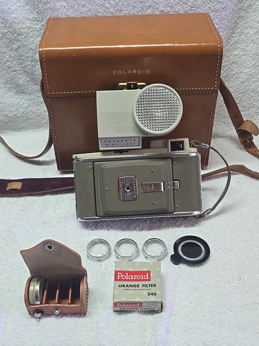 Polaroid land camera - land,