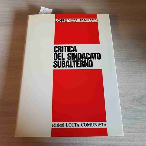 Critica del sindacato - del,