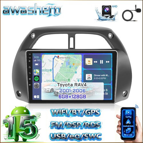 Radio android carplay - radio, 6+128