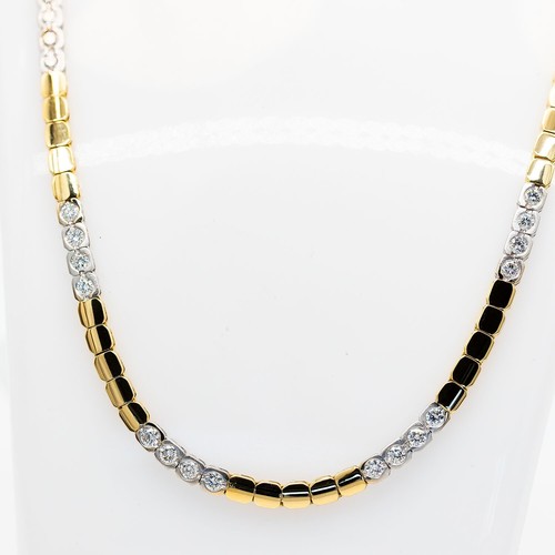 Collana 750 18k oro - collana, giallo