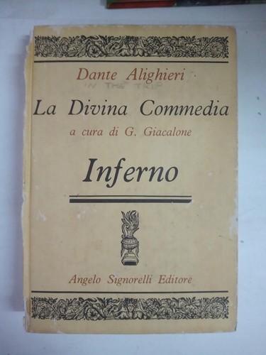 The divine commedia dante - the,