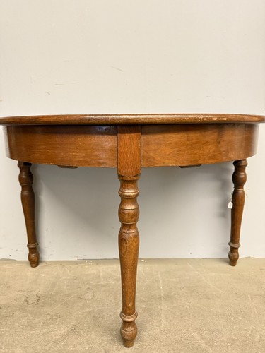 Antica console mezzaluna - , in