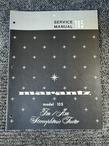 Marantz model 105 am - model,