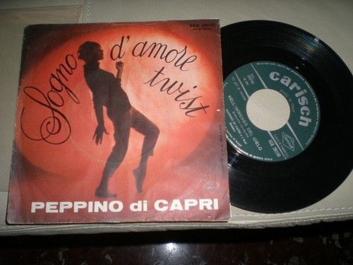 Peppino capri disco 45 - capri,