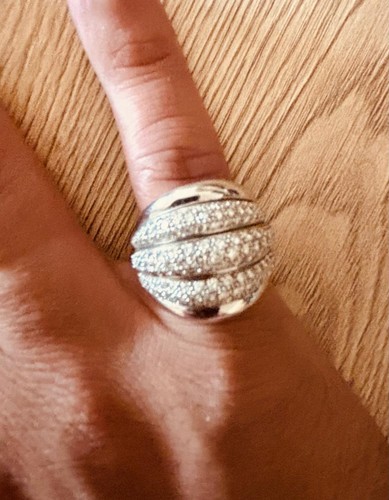 Anello oro bianco - anello,