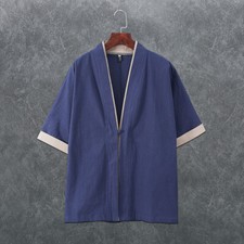Camicia uomo sciolta cotone