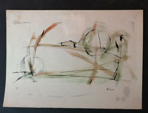 Quadro dipinto tecnica mista - dipinto,