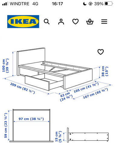 Regalo letto singolo ikea - singolo,