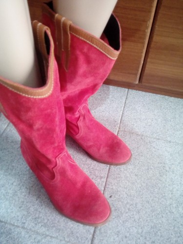 Stivali camoscio colore - in,