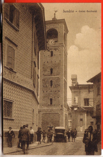 Cartolina sondrio citta fp - cartolina,