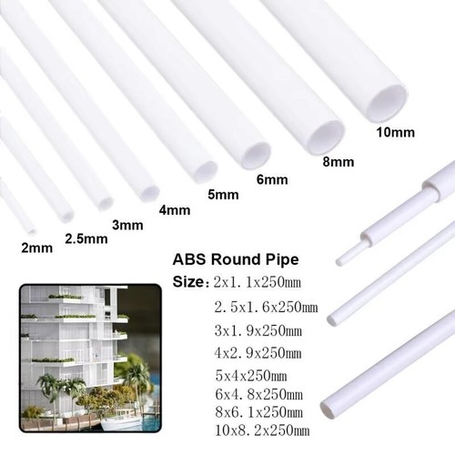 Tubo tondo plastica abs - tubo,
