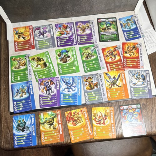 Skylanders stat cards lotto - , di