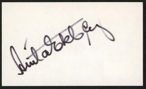 Scheda indice anita ekberg - ekberg, la