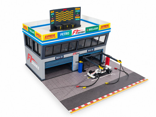 Kit modellino diorama - modellino, pit