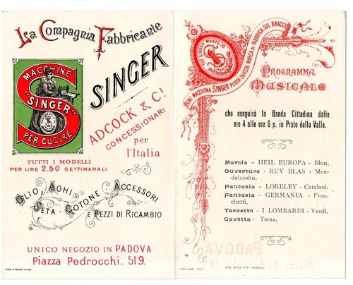 Singer macchine cucire - singer, da