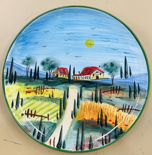 Piatto ceramica bassano - piatto,