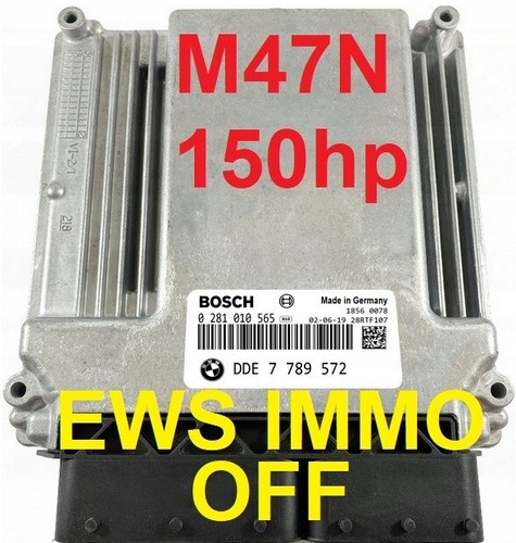 Bmw m47n 150cv ecu dde - 150cv,