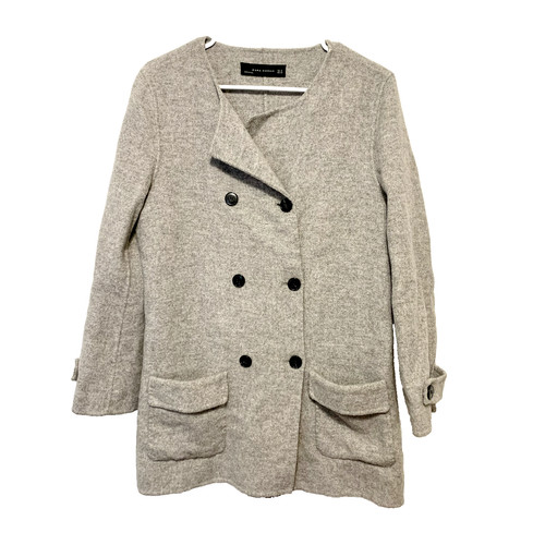 Cappotto zara donna grigio - cappotto,