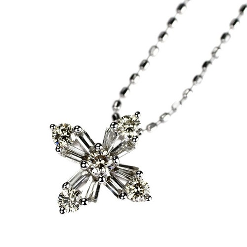 Collana con ciondolo croce - , e