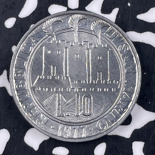 Lotto lire san marino 1977 - 10,