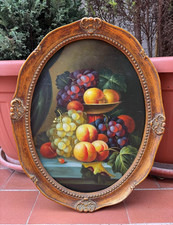 Dipinto olio tavola - su,